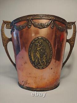Rare Champagne Cooler in Louis XVI Style from the Art Nouveau Period
