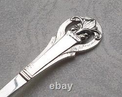 Rare Elegant Cream Spoon Art Nouveau Style 830 Silver Denmark Circa 1951