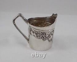 Rare Elegant Support / Podstakannik Style Art Nouveau 800 Silver Lutz&weiss