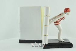 Serre-books Figure Bather Pin-up Sexy Diver Style Art Deco Porcelain