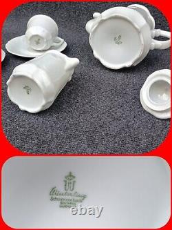 Service Café Porcelaine Winterling Style Art Nouveau Jugendstil Germany 60-70  <br/> <br/>   Translation: Coffee Service Porcelain Winterling Style Art Nouveau Jugendstil Germany 60-70