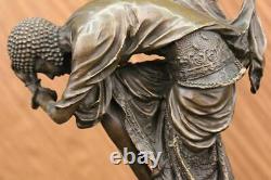 Signed Bronze Art Nouveau Deco Chiparus Large Statue Figurine Sculpture