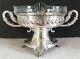 Silver Metal Cup Crystal Style Empire Swanneck