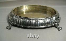 Silver Metal Table Center In Style Louis XVI Goldsmith Argit Early XX Th