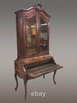 Slope Desk Forming A Rosewood Library In The Style Of Louis XV Napoleon III