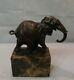 Statue Elephant Animalier Style Art Deco Style Art Nouveau Bronze