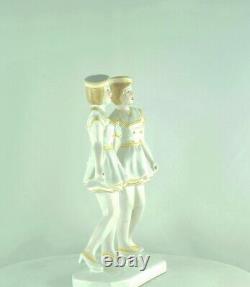 Statue Figure Marin Marine Girl Style Art Deco Style Art New Porcelain