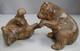 Statue Sculpture Bear Animal Style Art Deco Style Art Nouveau Solid Bronze S