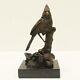 Statue Sculpture Bird Animalier Style Art Deco Style Art Nouveau Solid Bronze