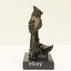 Statue Sculpture Bird Animalier Style Art Deco Style Art Nouveau Solid Bronze