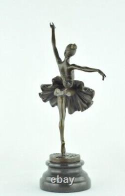 'Statue Sculpture Classical Ballet Dancer Opera Style Art Deco Style Art Nouveau Bronze'