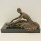 Statue Sculpture Dancer Charleston Style Art Deco Style Art Nouveau Bronze Mas