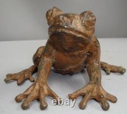 Statue Sculpture Frog Animal Style Art Deco Style Art New Bronze Ma