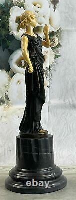 Statue Sculpture Goddess Victory Art Deco Style Art Nouveau Style Solid Artwork