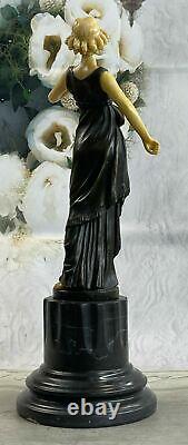 Statue Sculpture Goddess Victory Art Deco Style Art Nouveau Style Solid Artwork