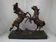 Statue Sculpture Horse Animal Style Art Deco Style Art Nouveau Solid Bronze