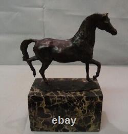 Statue Sculpture Horse Animal Style Art Deco Style Art Nouveau Solid Bronze