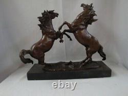 Statue Sculpture Horse Animal Style Art Deco Style Art Nouveau Solid Bronze