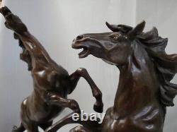 Statue Sculpture Horse Animal Style Art Deco Style Art Nouveau Solid Bronze