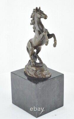 Statue Sculpture Horse Animalier Style Art Deco Style Art Nouveau Solid Bronze