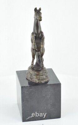 Statue Sculpture Horse Animalier Style Art Deco Style Art Nouveau Solid Bronze