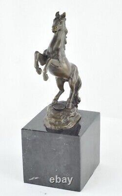 Statue Sculpture Horse Animalier Style Art Deco Style Art Nouveau Solid Bronze