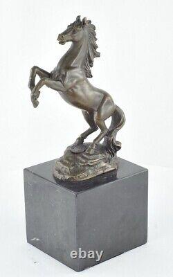 Statue Sculpture Horse Animalier Style Art Deco Style Art Nouveau Solid Bronze