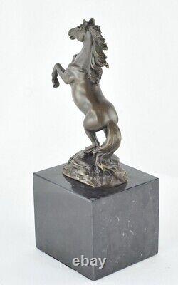 Statue Sculpture Horse Animalier Style Art Deco Style Art Nouveau Solid Bronze