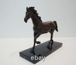 Statue Sculpture Horse Foal Animalier Style Art Deco Style Art Nouveau Bronze