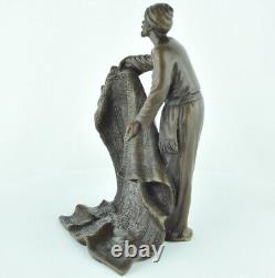 Statue Sculpture Oriental Carpet Merchant Art Deco Style Art Nouveau Style Bro