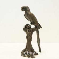 Statue Sculpture Parrot Bird Animal Style Art Deco Style Art Nouveau Bro