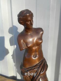 Statuette Style Style Femme Antique Epoque Art Nouveau By Bronze Kanora