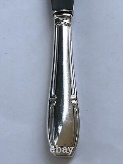 Stunning 12 ART NOUVEAU style DESSERT CHEESE APPETIZER KNIVES signed SFAM