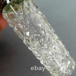 Style Ancient Perfume Silver And Crystal Glass Glass Art New Germany 1900