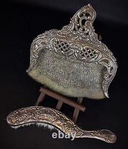 Superb 19th Century Art Nouveau Crumbs Picket, Louis Phillipe Silver-plated Style