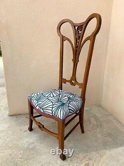 Superb Louis Majorelle-style Nanny Chair, Art Nouveau Period 1900