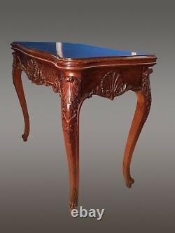 Table Games Mahogany Louis XV In 1900