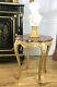 Table / Pedestal / Carved And Gilded Louis Xv Style With A Top Marble