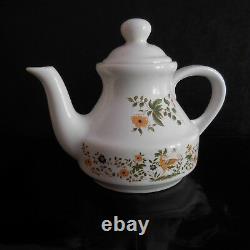 Teapot Porcelain With Fire Nomar Jet Style Moustiers Art Nouveau Pn France N2858