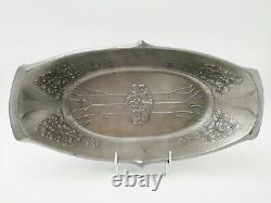 Urania Holland Pewter Fruit Stand Style To Friedrich Adler Arts And Crafts