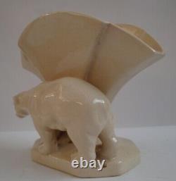 Vase Figure Bear Animal Style Art Deco Style Art New Porcelain Ceramiq
