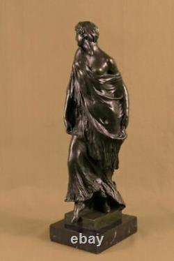Very Beautiful Bronze Art New Style Art Deco Bust Maiden L@@k Sale