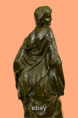 Very Beautiful Bronze Art Nouveau Style Bust of an Art Deco Maiden Statue Deal