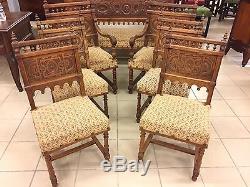 Walnut Sofa Lounge Chairs Two Four Chairs Renaissance Style Henry II
