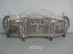 Wmf Jugendstil Old Silver Metal Table Center Art Nouveau Style