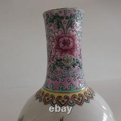 2 vases soliflores céramique porcelaine style art nouveau Asie Chine Japon