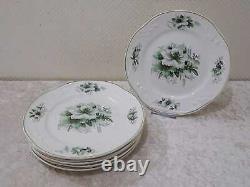 6 X Style Ancien Art Nouveau Design Villeroy & Boch Vaudrevange Assiette Vintage