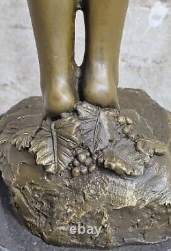 Américain Style Art Nouveau Bronze Sculpture The par Harriet Frishmuth Nu Statue