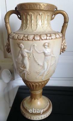 Beau Vase Art nouveau marque Royal Vienna 33cm style Royal DUX