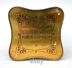 Biscuiterie Nantaise Boîte 1900 Modern Style / Élégantes Art Nouveau